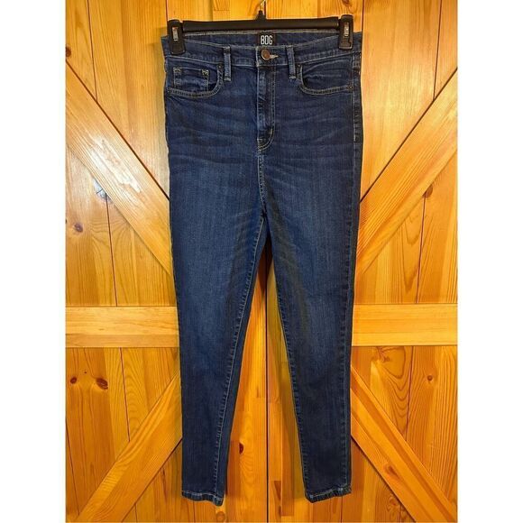 BDG Urban Outfitters Twig Hi-Rise Jeans Size 28 Dark Wash Skinny Jeans (4310) - Picture 1 of 8
